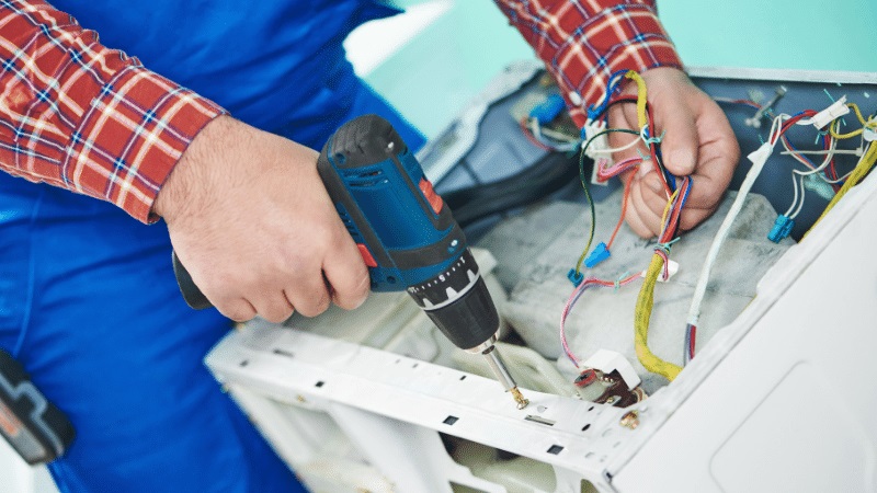Serdivan Samsung Samsung çamaşır makinesi kart tamiri – Su almama arızası orijinal parça ile giderildi. - Teknik servis örneği